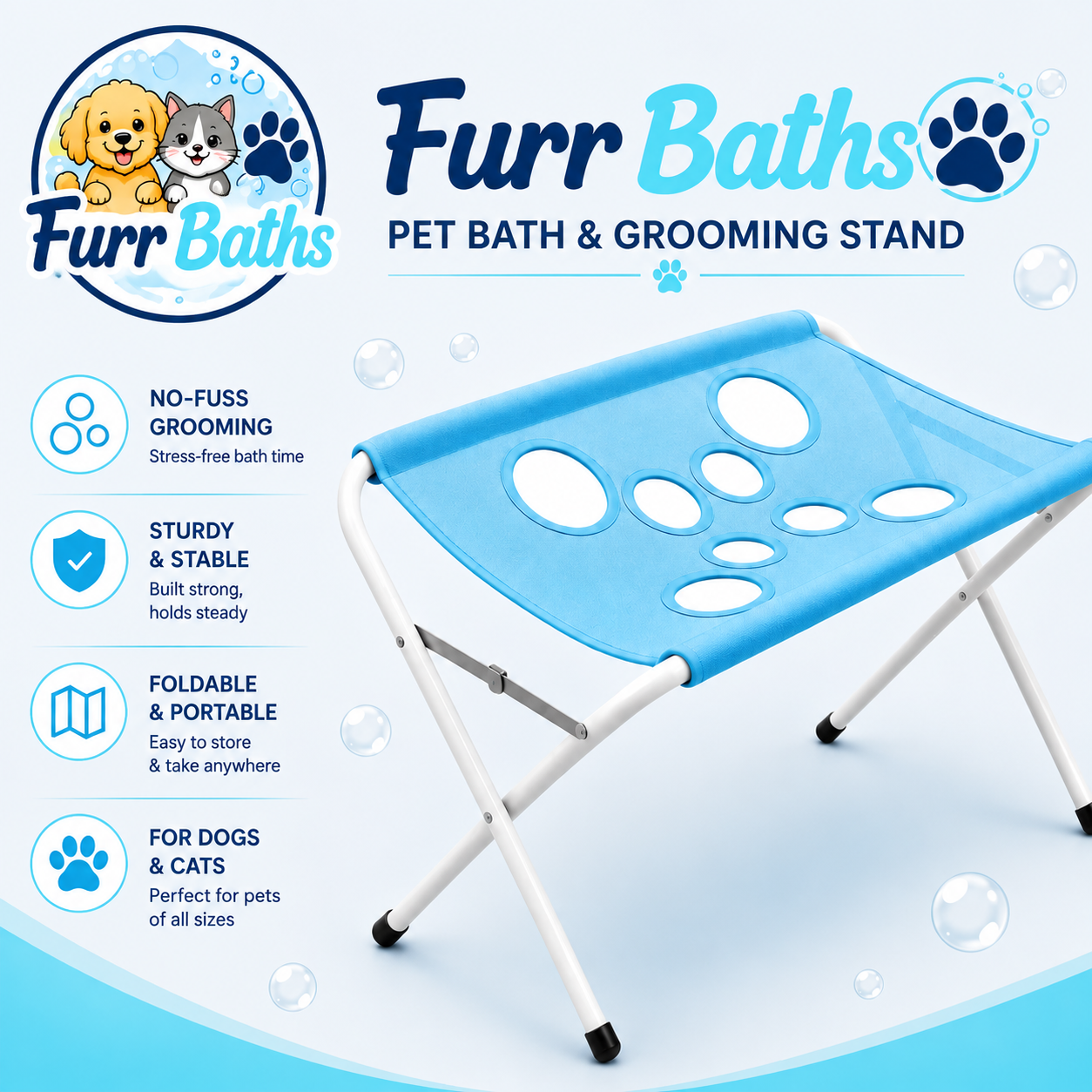 Furr Baths Pet Bath & Grooming Stand