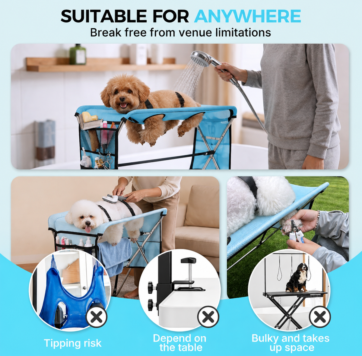FurrBaths Groom & Bath Stand™